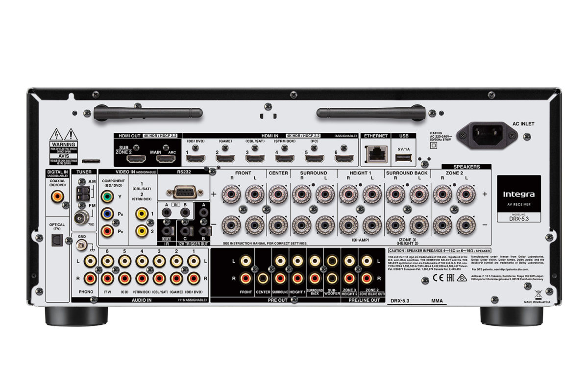 Integra Audio Receivers 9.2 Channels - EBay