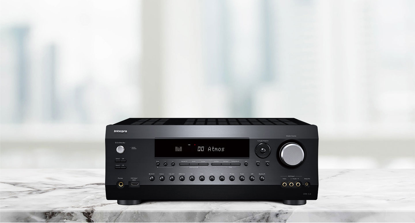 DRX 3.4 9.2-Channel Network A/V Receiver - Integra Home Theater